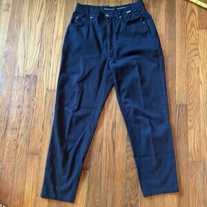 Escada Sport Mid Rise Dark Wash Straight Leg Jeans Size 28